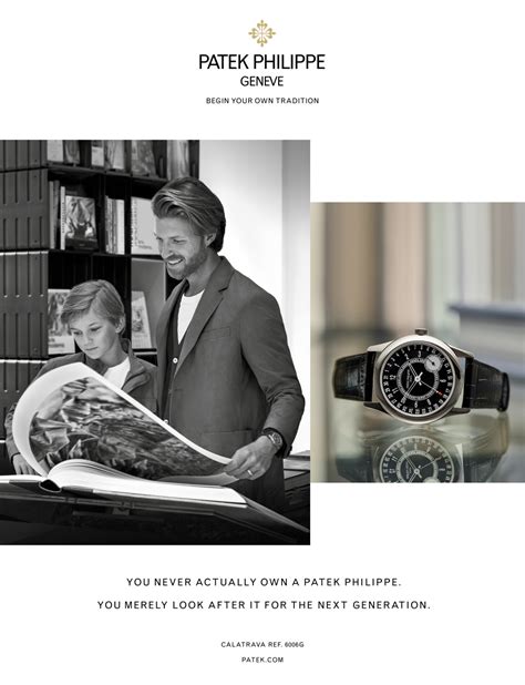 patek philippe generations campaign|Patek Philippe watch ads.